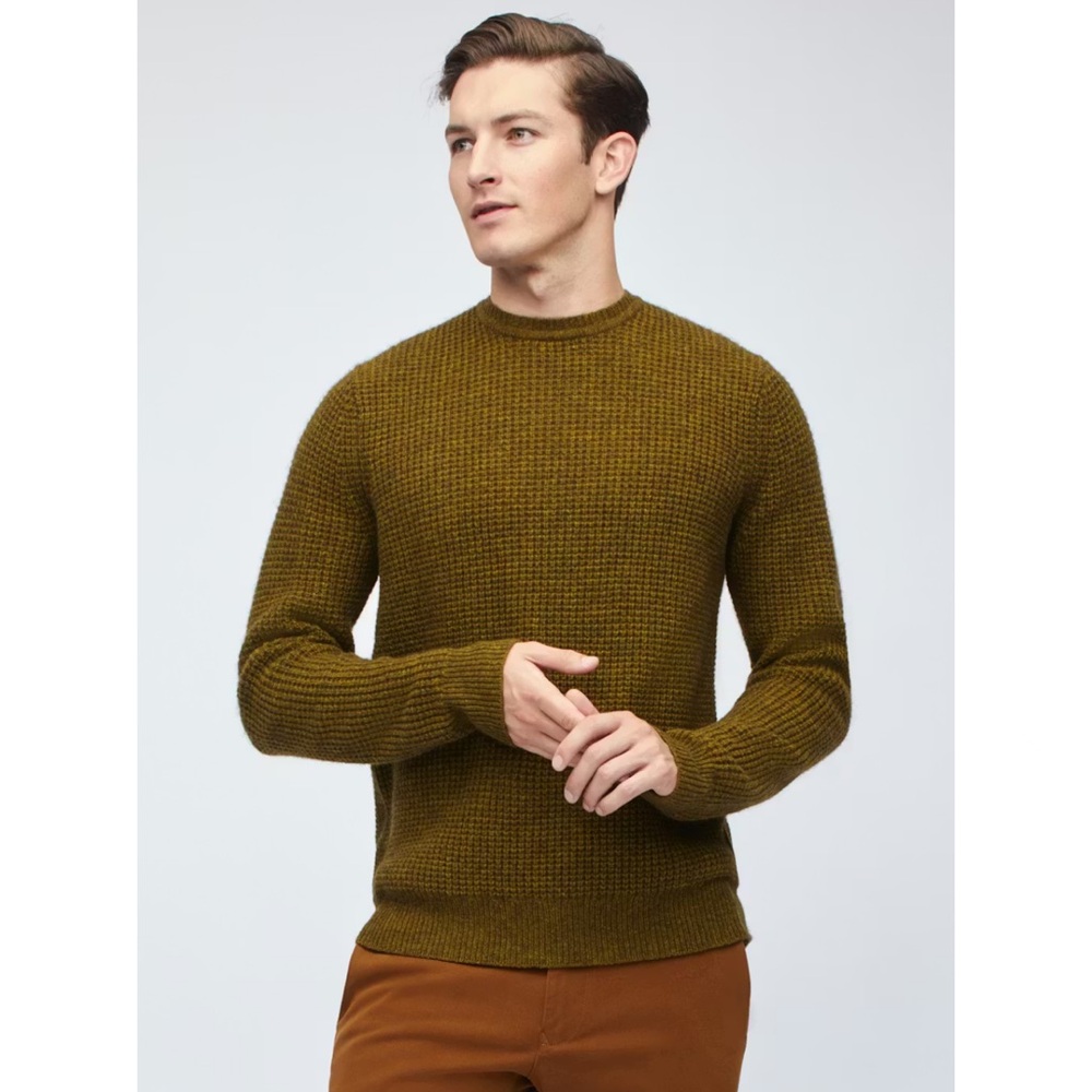 BONOBOS Yak Blend Crew Neck Sweater Size XL Slim